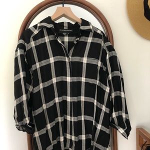 Plaid button up